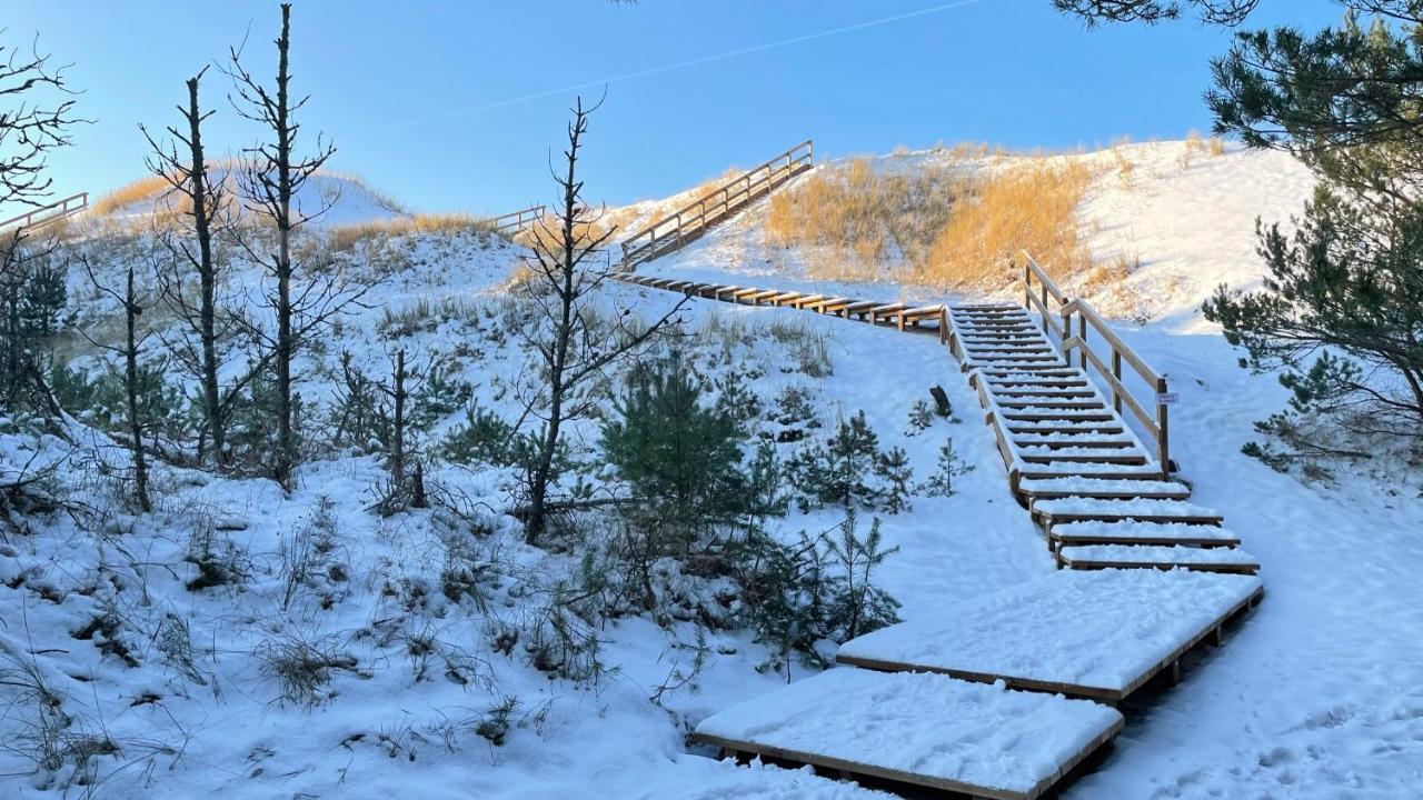 Morskie Domki Kopalino Caloroczne Lubiatowo  Exteriör bild